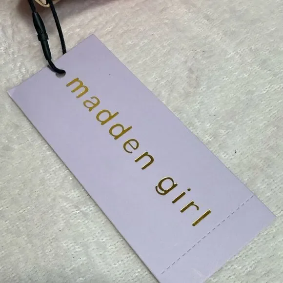 Madden Girl Cherry Hearts Red Quilted Handbag - Picture 10 of 11